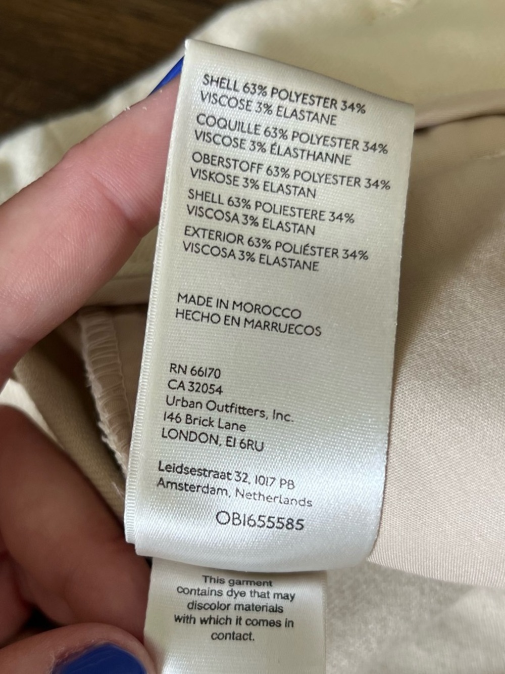 Free People Cream Pleated Pants - 0 - Picture 11 of 11